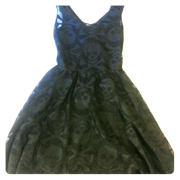 Short Skull dress