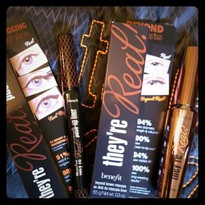 Benefit Beyond Brown Mascara and Eye liner