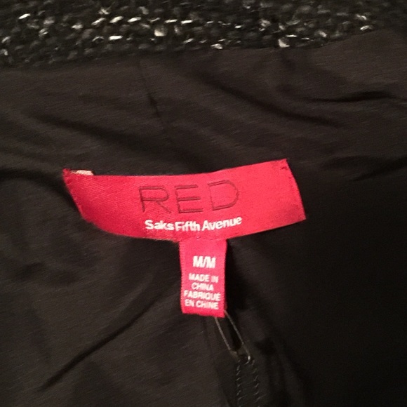 T8 Saks Fifth Avenue black jacket - Picture 3 of 4