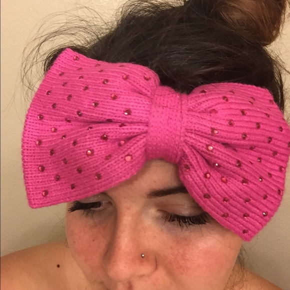 Pink head wrap/headband