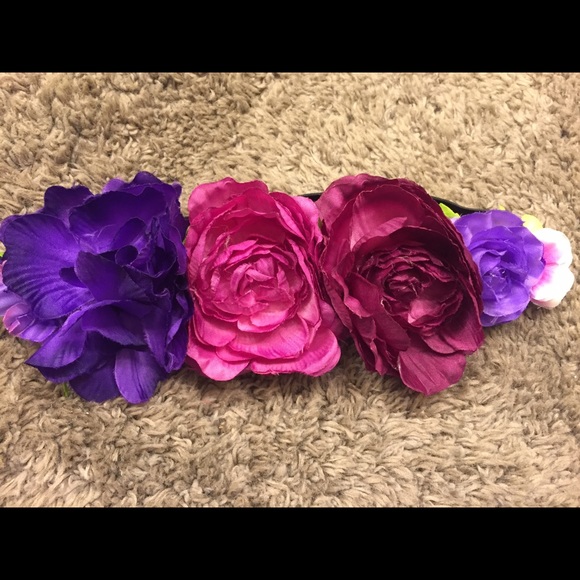 Big flower headband