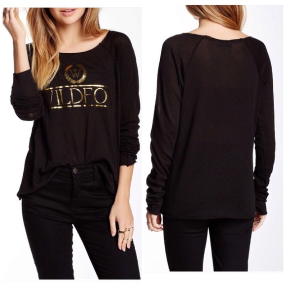 Wildfox Sweaters - WILD FOX Long sleeve pullover sweater.