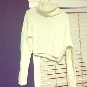 H&M turtleneck crop top