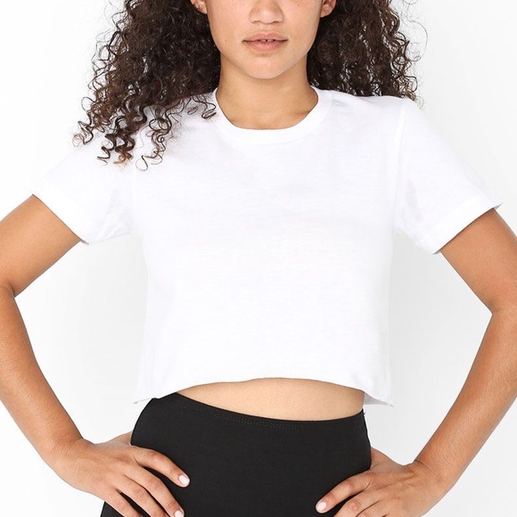 LAST 1! Short Sleeve Crop T-Shirt - Picture 2 of 4