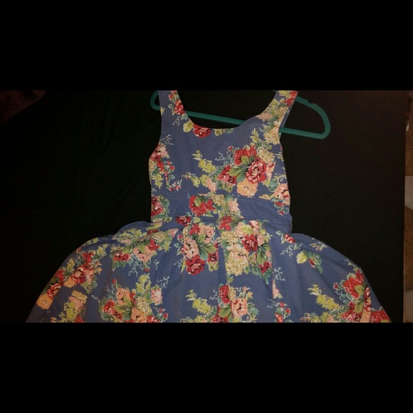Vintage floral pin up dress - Picture 1 of 3