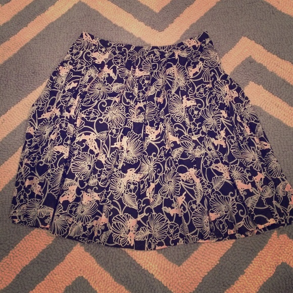 Fun printed skirt
