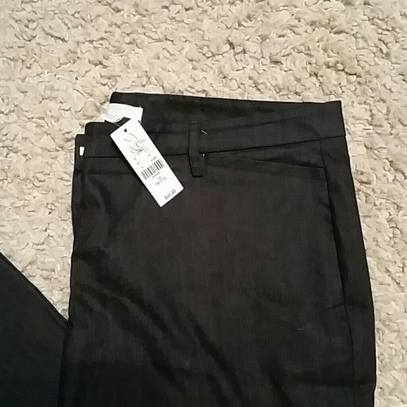 Boot cut dark blue jean trouser