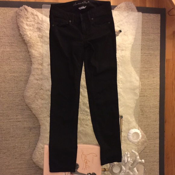 American Eagle super stretch black jeans