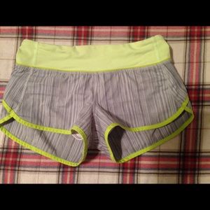 Lululemon speed shorts