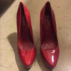 Red ALDO Pumps