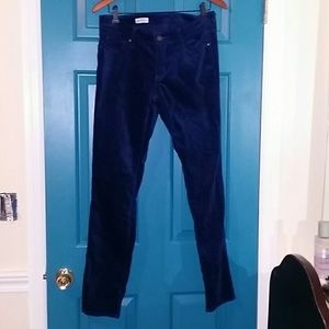 GAP always skinny velvet pants