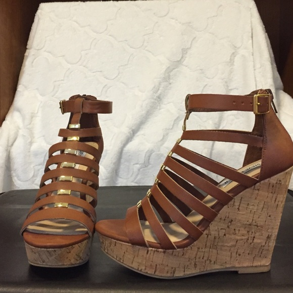 Steve Madden Cork Wedges *LAST MINUTE XMAS SALE!*
