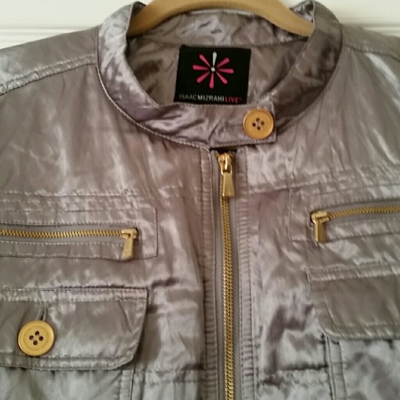Satin Bomber Jacket NWOT - Picture 1 of 4