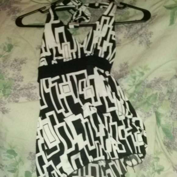 Open back tie blouse