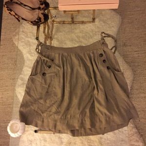 Super cute khaki skirt from Generra/Anthropologie