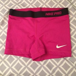 Nike pro shorts