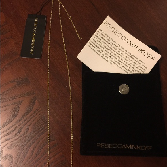 SOLD😍!!!Rebecca Minkoff name plate necklace - Picture 4 of 4