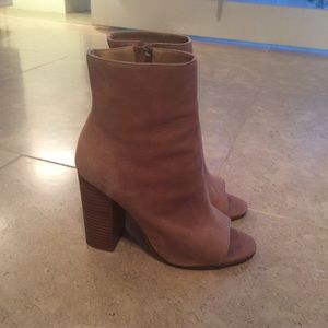 Open Toe Booties