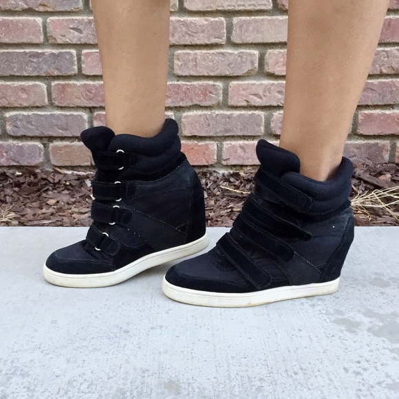 ALDO Shoes - Aldo Black Sneaker Wedges