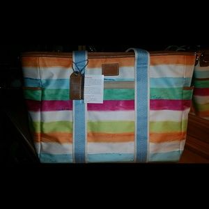Coach Watercolors Diaper Bag