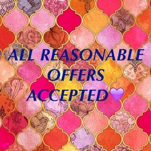 Accepting all reasonable offers 💃🏼