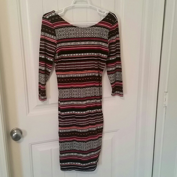 Forever 21 form fitting, backless dress