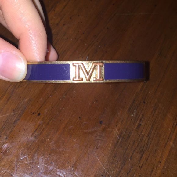 C Wonder "m" initial cuff