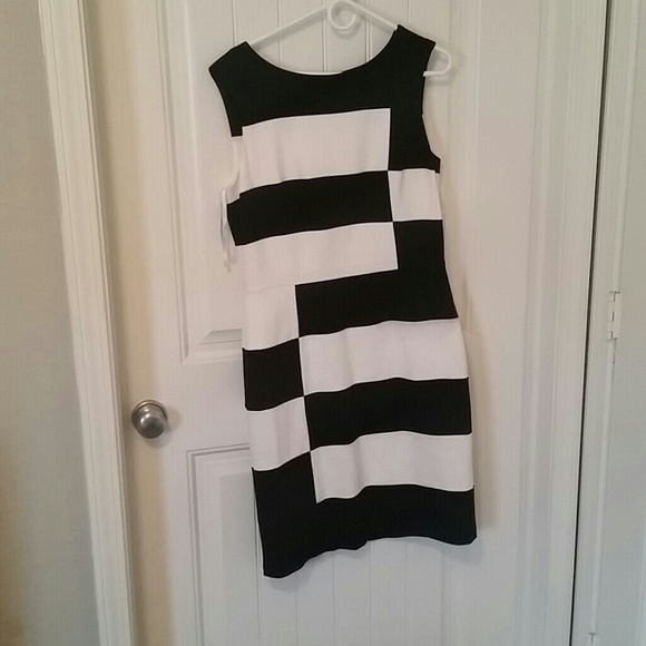 Black and white Express dress