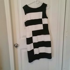 Black and white Express dress
