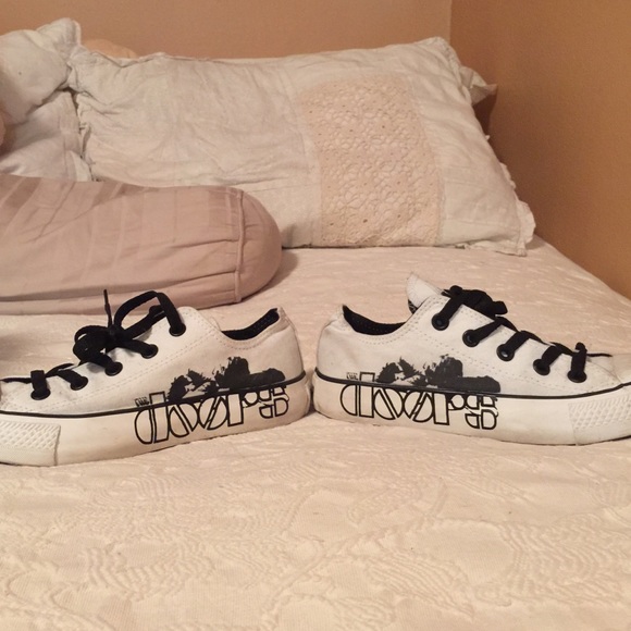 Limited Edition The Doors Low Top Converse Sz 6