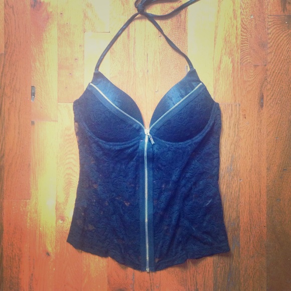 NWT Sexy black lace top 🌹🌹🌹🌹