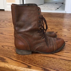 Steve Madden distressed boots