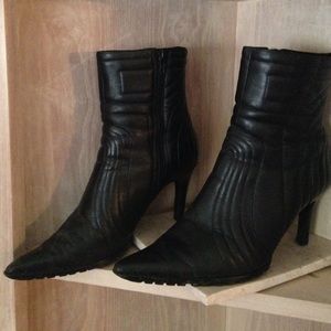 High Heel Boot - Nine West -  7-1/2 - Black