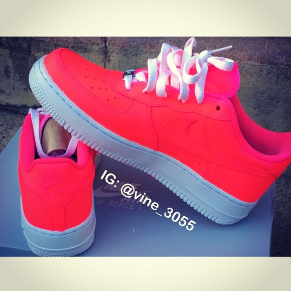 pink air force 1s