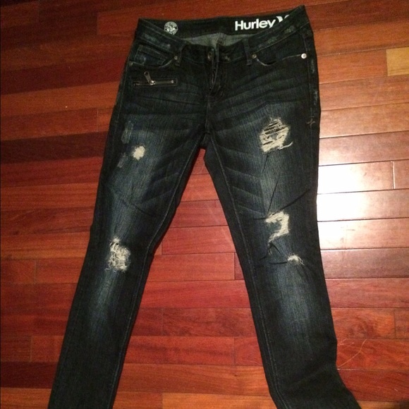 Hurley Distressed Denim Jeans - Picture 1 of 4