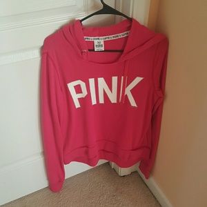 Pink hoodie