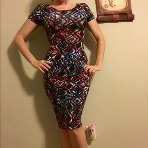 Arden B below the knee tribal  dress small