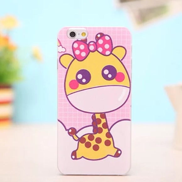Accessories - Baby Giraffe Iphone 6 6s Hard Case Cellphone NEW