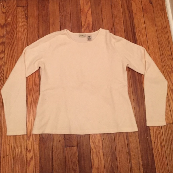LL Bean 100% Cashmere Sweater