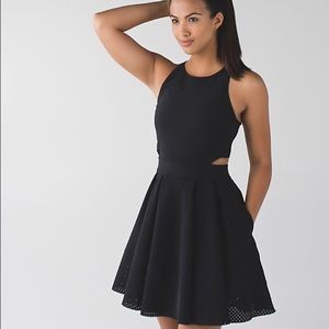 Lululemon Away Dress. All Black. RARE.