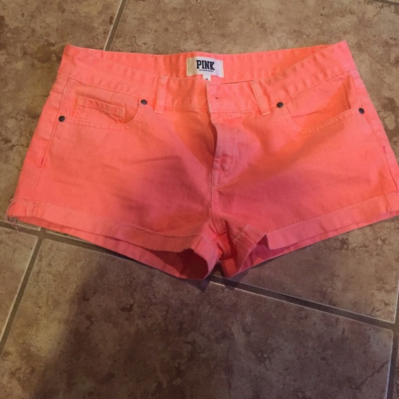 VS Pink Jean Shorts
