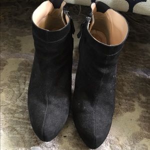 Black Suede booties