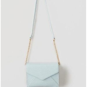 NWT blue envelope bag