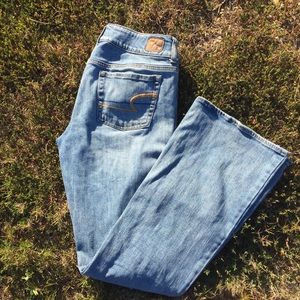 American Eagle jeans sz 10 flare leg