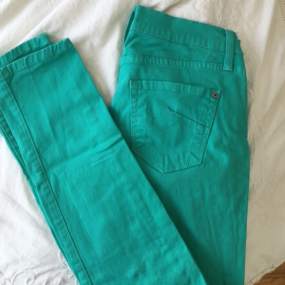 Turquoise James Jeans Pants Size 27