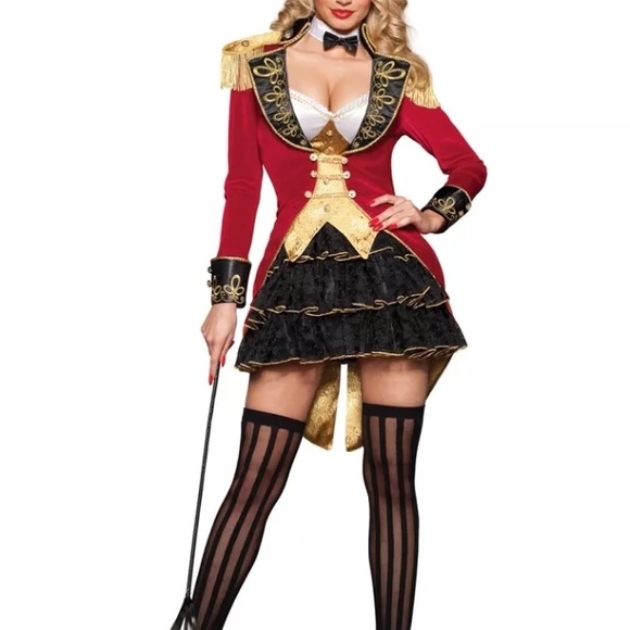 Holloween Costume sexy ring mistress