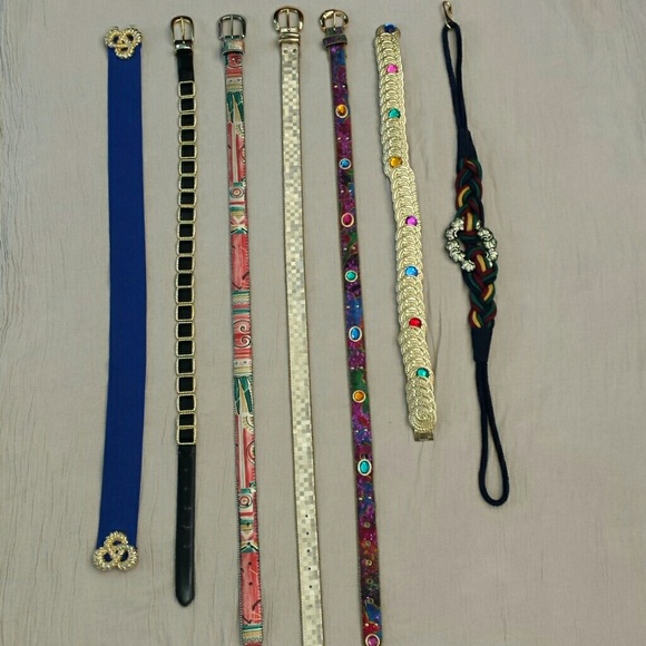 Bundle of 7 belts **Final Price**