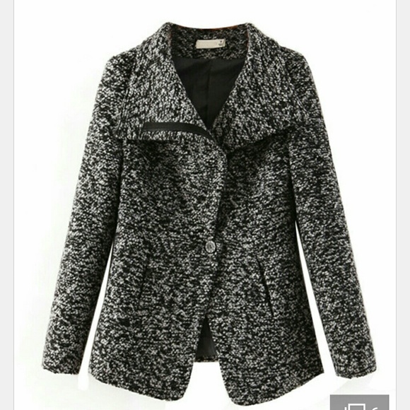 Salt & Pepper Heather gray coat