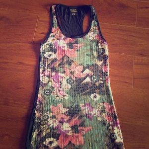 Flowery tank top