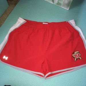 University of Maryland Under Armour shorts! ❤️🐢❤️